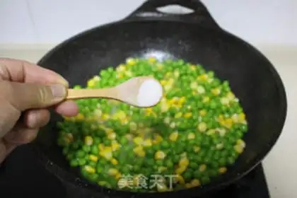 Make Peas and corn step 7