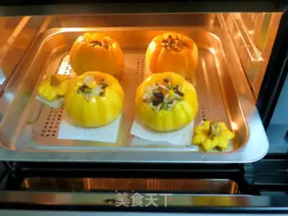 Make Pumpkin rice step 16
