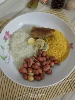 Make Ginger rice paste step 0