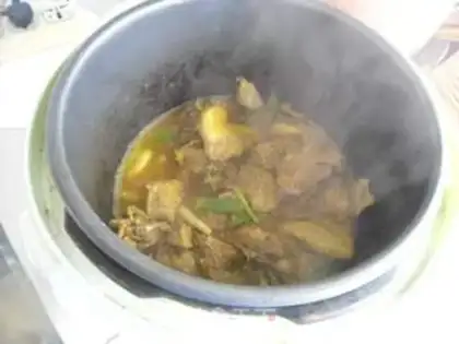 Make Curry Chicken Block step 11