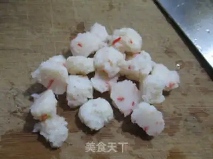 Make Shrimp-flavored radish step 1