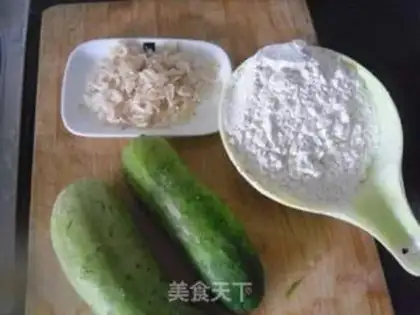 Make cucumber loaf step 0