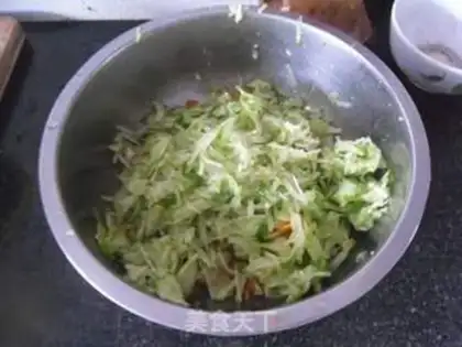 Make cucumber loaf step 1