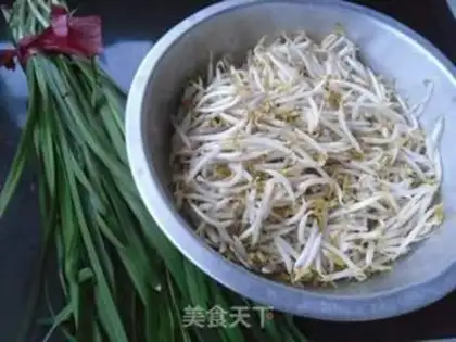 Make A green bean sprouts of cranberry step 0