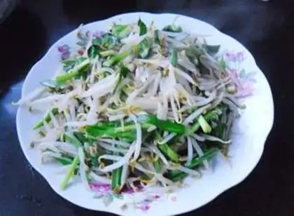 Make A green bean sprouts of cranberry step 8