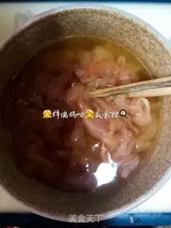 Make Sweet peach pastry step 1