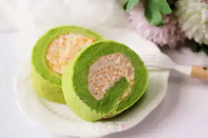 Make Pumpkin cake roll step 25