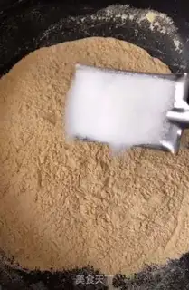 Make Black sesame noodles step 2