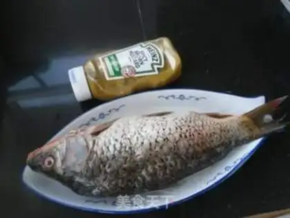 Make Mustard and carp step 0