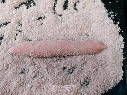 Make Strawberry with a pie bag step 21