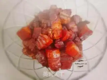 Make Super-heavy red tea top, Fernandine step 11