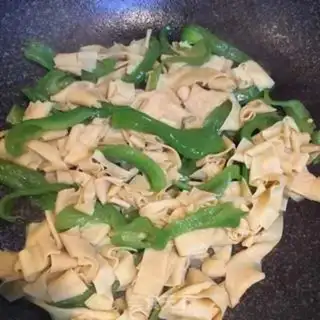Make Pepper bean peel step 4