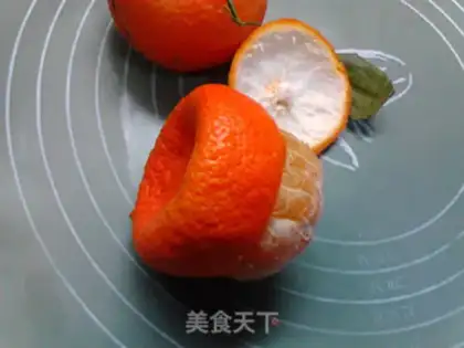 Make Orange steamed eggs step 4