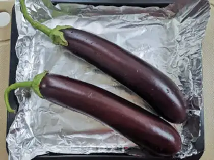 Make Roast eggplant step 2