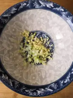 Make A spinach fan step 5