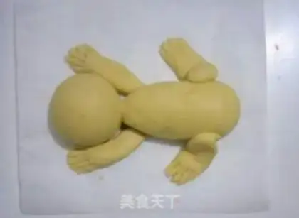 Make Two tiger buns step 11
