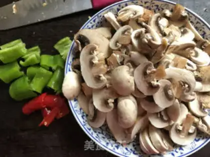 Make Mushroom shrimp step 2