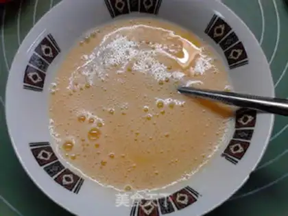Make Orange steamed eggs step 13