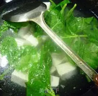 Make Bean curd soup step 4