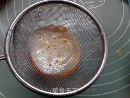 Make Orange steamed eggs step 14