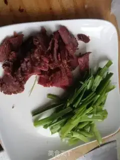 Make Garlic beef step 1