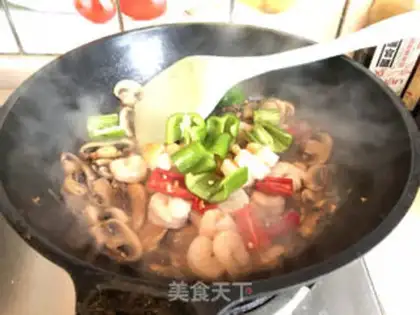 Make Mushroom shrimp step 8