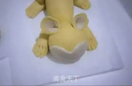 Make Two tiger buns step 21