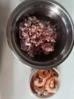Make Double dumplings step 0