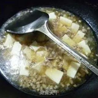 Make Meat and tea, mushrooms and tofu step 9