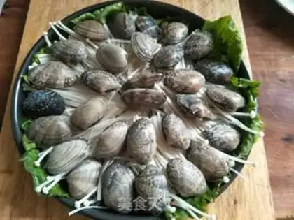 Make Roast clams step 2