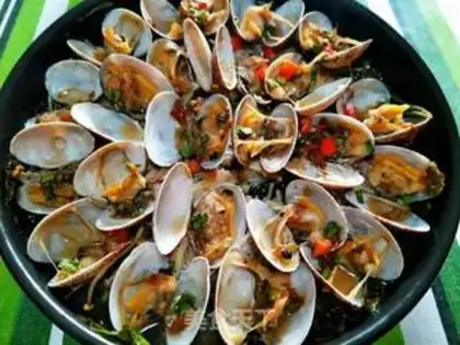Make Roast clams step 6