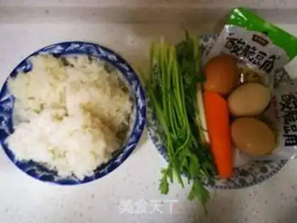 Make Sour bean rice step 0