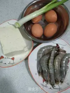 Make Shrimp tofu eggs step 0