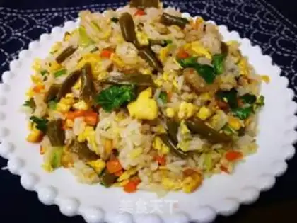 Make Sour bean rice step 8