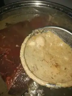 Make halogenated beef step 2