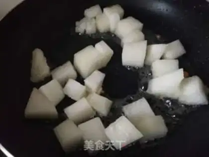 Make Red melon tofu step 3