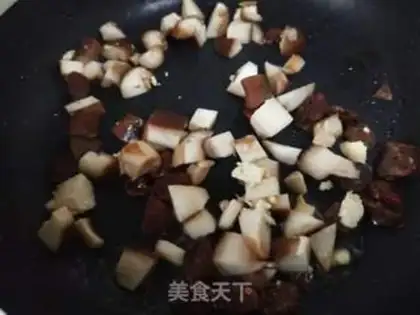 Make Red melon tofu step 4