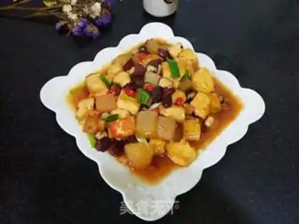 Make Red melon tofu step 9