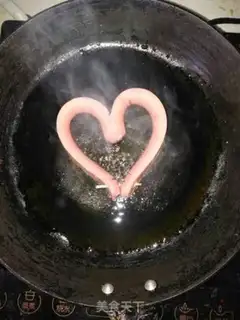 Make Sausage eggnog noodles step 2
