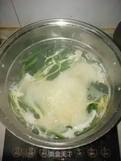 Make Sausage eggnog noodles step 5