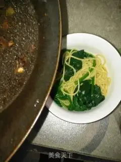Make Sausage eggnog noodles step 7
