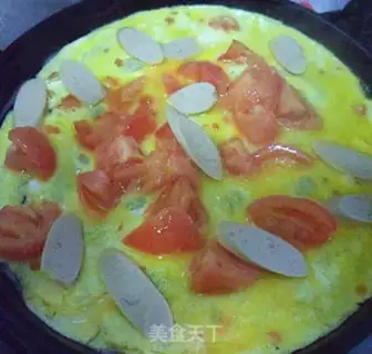 Make Tomato stand eggs step 3