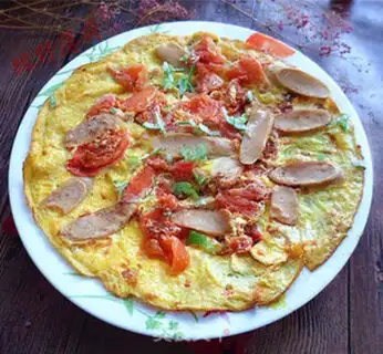 Make Tomato stand eggs step 5