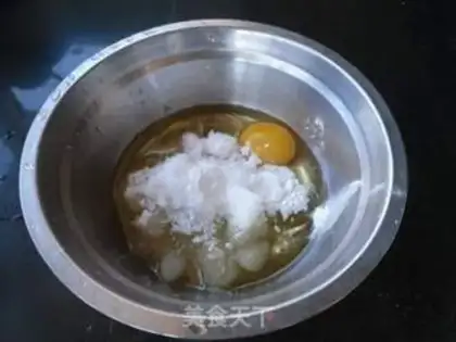 Make Puffy crackers step 1
