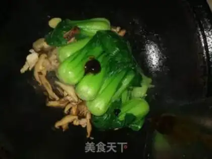 Make Mushroom greens step 7