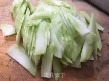 Make Clear the broccoli step 1