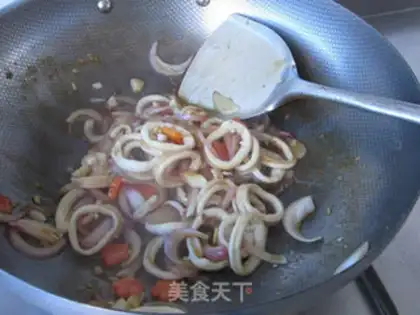 Make Squid chips step 9