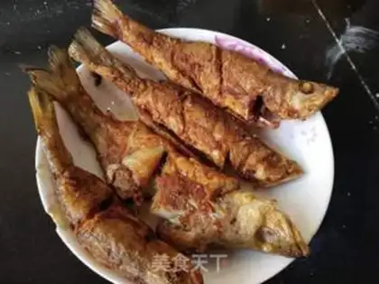 Make Fried bass step 2