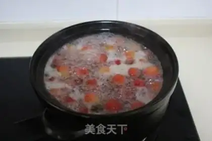 Make Ice cream and plum juice step 5