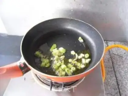 Make The green tofu step 2